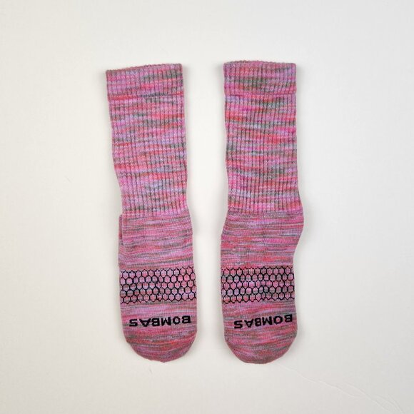 Bombas Youth Microstripe Gripper Calf Socks - Picture 2 of 7